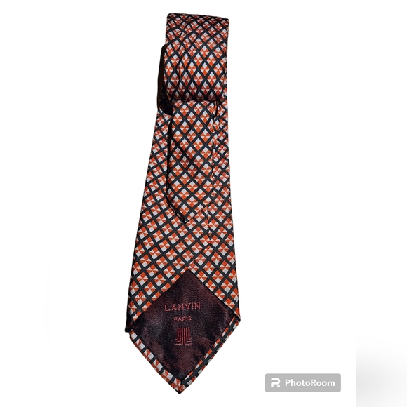 Lanvin Paris Men's Tie - Picture 2 of 2